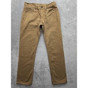 Levis 541 Jeans Mens Measured 34x32 Brown Athletic Tapered Five Pocket Pants